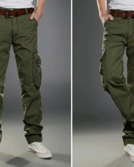 Men’s multi-pocket overalls military pants casual trousers sports outdoor men’s clothing